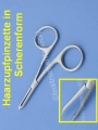 Scherenpinzette Haarzupfschere Pinzette Scherenform