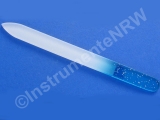 Glasnagelfeile 15cm 2-Seitig Blau