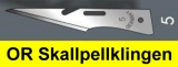 10 sterile OR Skalpellklingen Skalpell Klingen Nr.5 NEU