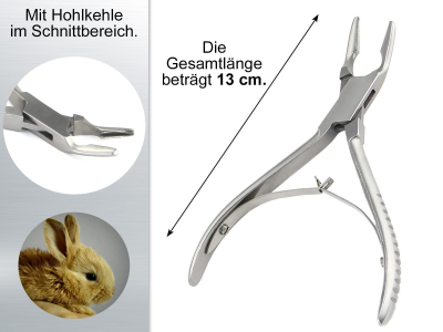 Zahnschneidezange Hohlmeielzange fr Nager