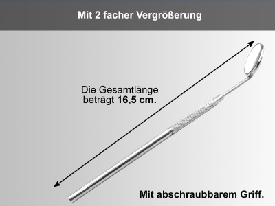 Mundspiegel Gr.6 mit Vergrerung