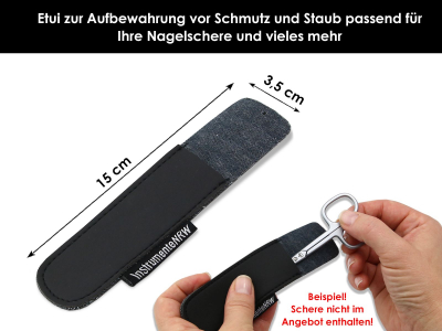 Nagelscheren Etui fr Pinzetten Zupfpinzetten Aufbewahrungs Etui zur sicheren Aufbewahrung