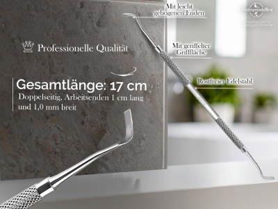 Doppel Eckenheber groe scharfe Enden