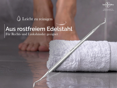 Doppel Nagel Eckenheber gro�e feine Enden