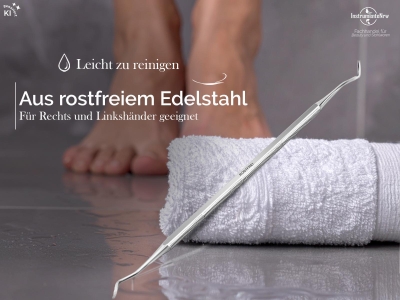 Doppel Nagel Eckenheber gro�e feine Enden