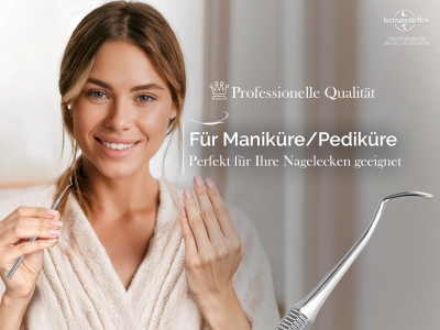 Fu�nagel Eckenheber Sonde gro�e feine Enden 1seitig