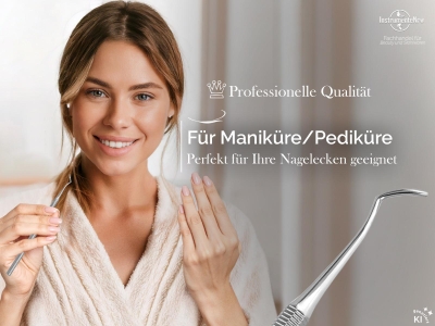 Fu�nagel Eckenheber Sonde gro�e feine Enden 1seitig