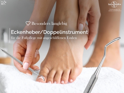 Feiner Fu�pflege Eckenheber Sonde ovale gro�e Enden