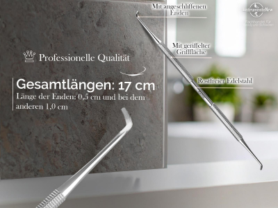 2er SET Doppel Eckenheber kleine + gro�e Enden