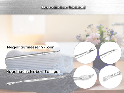 2er SET Haut-Schieber/Messer/Reiniger