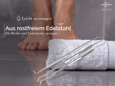 3er SET Doppel Eckenheber kleine + mittlere + gro�e Enden