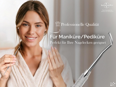 Fu�flege Nagel-Eckenheber Set mit Eckenfeile