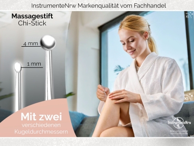 Mini Akupressur Stab Massage St�bchen 1/4mm Akupunkturst�bchen Akupressurstift ideale Hilfe f�r eine entspannte Massage 7,5 cm