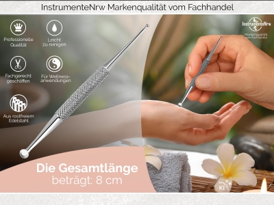 Mini Akupressur Stab Massage St�bchen 1/4mm Akupunkturst�bchen Akupressurstift ideale Hilfe f�r eine entspannte Massage 7,5 cm