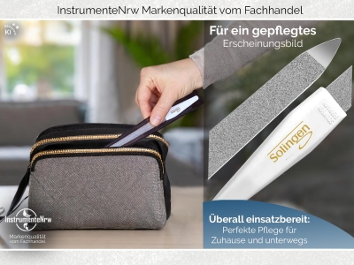 Nagelfeile Solingen Saphir beschichtet ORIGINAL 15,5cm