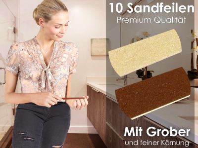 Sandblattfeilen 10 Stk.