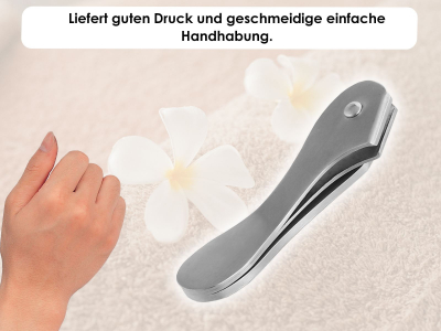 Profi Nagelknipser Nagelschere Manikre Knipser Nail Cutter Edelstahl Rostfrei mit Scharfer Seitlicher Schnittflche