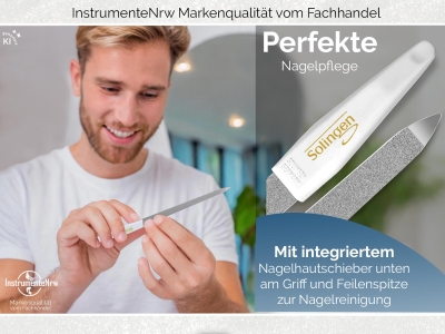Nagelfeilen Set aus Solingen Manik�re Feilen 2-Seitig Fein/Grob