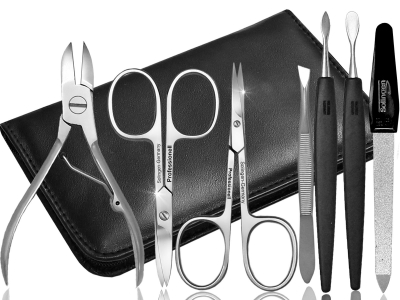 Manikre Set aus Solingen 7-Teilig Nagelpflegeset fr Damen und Herren Manikre Pedikre Instrumenten Nagelset fr Handpflege Fupflege