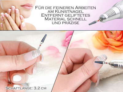 Gelngel Hartmetall Frser Schleifer Nagelschleifer Kreuzverzahnung Manikre Schleifkrper Pedikre Frseraufsatz Bit Hornhautschleifer Konus