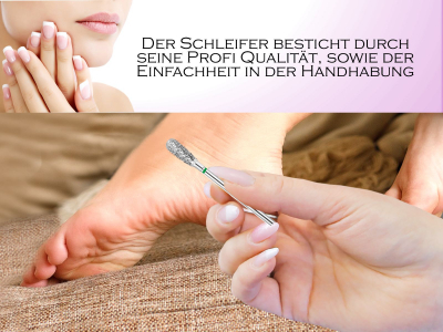 Frser Fingerngel Fungel Ngel Nagelfrser Aufsatz fr Gel und Acryl Ngel Hornhautentferner Grob Kreuzverzahnt Schleifaufsatz