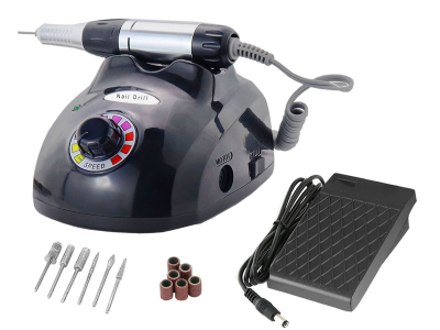 Fu�pflegeger�t Nagelpflege-Schleifger�t Schwarz