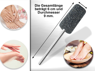 Hornhautentferner Keramischer Grober Fr�ser f�r die Entfernung der Hornhaut