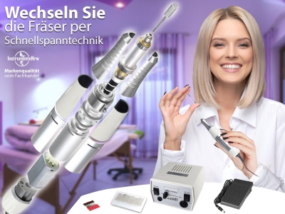 43 tlg Profi Fr�ser Fu�pflege & Manik�re Schleif Ger�t