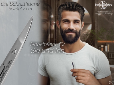 Nagelschere f�r M�nner mit gro�en Fingern