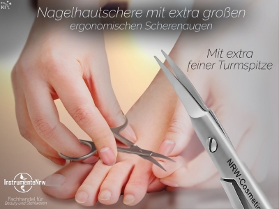 Nagelschere + Hautschere mit Gro�en Fingeraugen