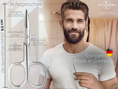 Nagelschere + Nagelhautschere Hautschere aus SOLINGEN