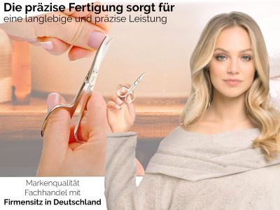 Profi Nagelschere Pfeilring Solingen DELUXE Kollektion