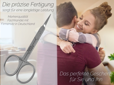 Nagelhautschere mit Turmspitze COBALT