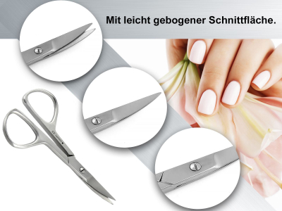 Nagelschere ICE Stainless mit Schmetterlingsgriff