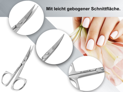 Nagelschere mit ergonomischen Griffen