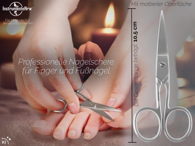 Kr�ftige  Nagelschere gerade Schnittflaeche