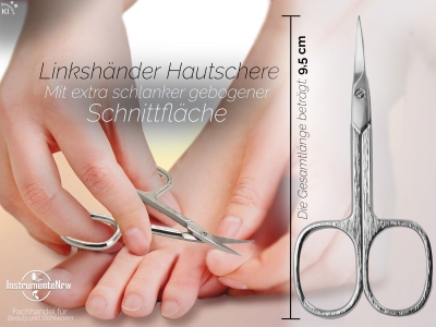 Hautschere f�r Linksh�nder Erbe