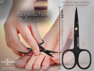 Nagelschere f�r Fingern�gel und Fu�n�gel Fu�nagelschere aus rostfreiem Edelstahl