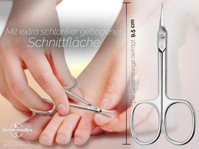 Solingen Nagelhautschere Hautschere  Germany mit scharfer Schnittfl�che Manik�r Schere zum k�rzen der Nagelhaut
