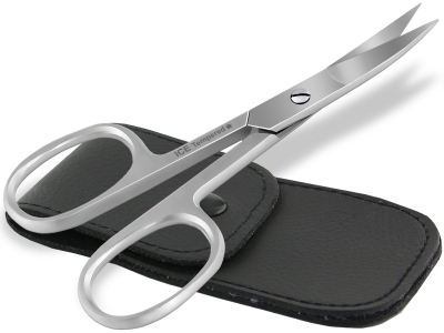 Linksh�nder Nagelschere aus rostfreiem Edelstahl mit Etui