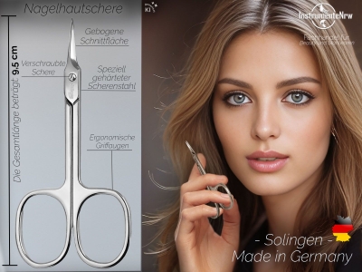 Solingen Nagelscheren Set Nagelschere und Hautschere -  Germany f�r Fingernagel Fussnagel und Nagelhaut