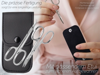 Solingen Nagelscheren Set Nagelschere und Hautschere -  Germany f�r Fingernagel Fussnagel und Nagelhaut