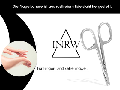 Babynagel Schere Nagelschere Abgerundet aus Edelstahl Rostfrei Kindernagelschere Manikre Pedikre Schere zum krzen von Finger- & Fungel 9 cm