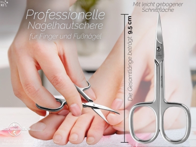 Nagelhautschere Hautschere Manik�re Schere 9,5 cm