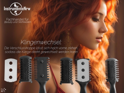 Effilierer aus SOLINGEN 2seitig f�r 2 Haarst�rken