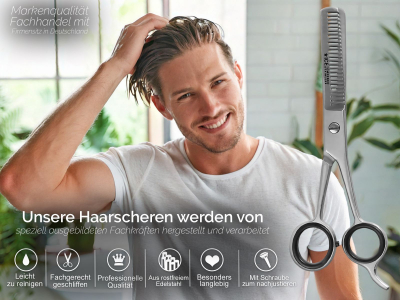 Effilierschere Haarschere zum Ausdnnen der Haare 6 Zoll B-Ware