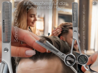 Effilierschere Haarschere zum Ausd�nnen der Haare 6 Zoll B-Ware
