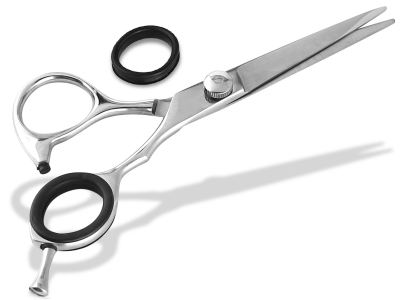 Haarschere Friseurschere HOHLSCHLIFF Stellschraube 5