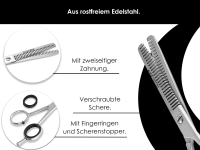 Effilierschere Effilier Haarschere 6 Zoll