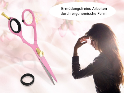 Haarschere PINK STYLE 5,5